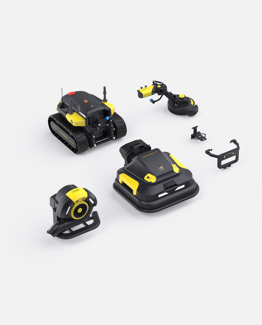 Yarbo Y40 Core with Lawn Mower Pro, Blower and Trimmer Modules