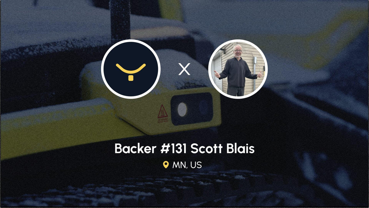 Yarbo Moments: Backer #131 Scott Blais