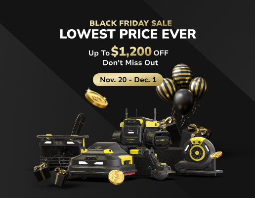 Don’t Shovel This Winter—Grab Yarbo’s Snow Blower Black Friday Deals