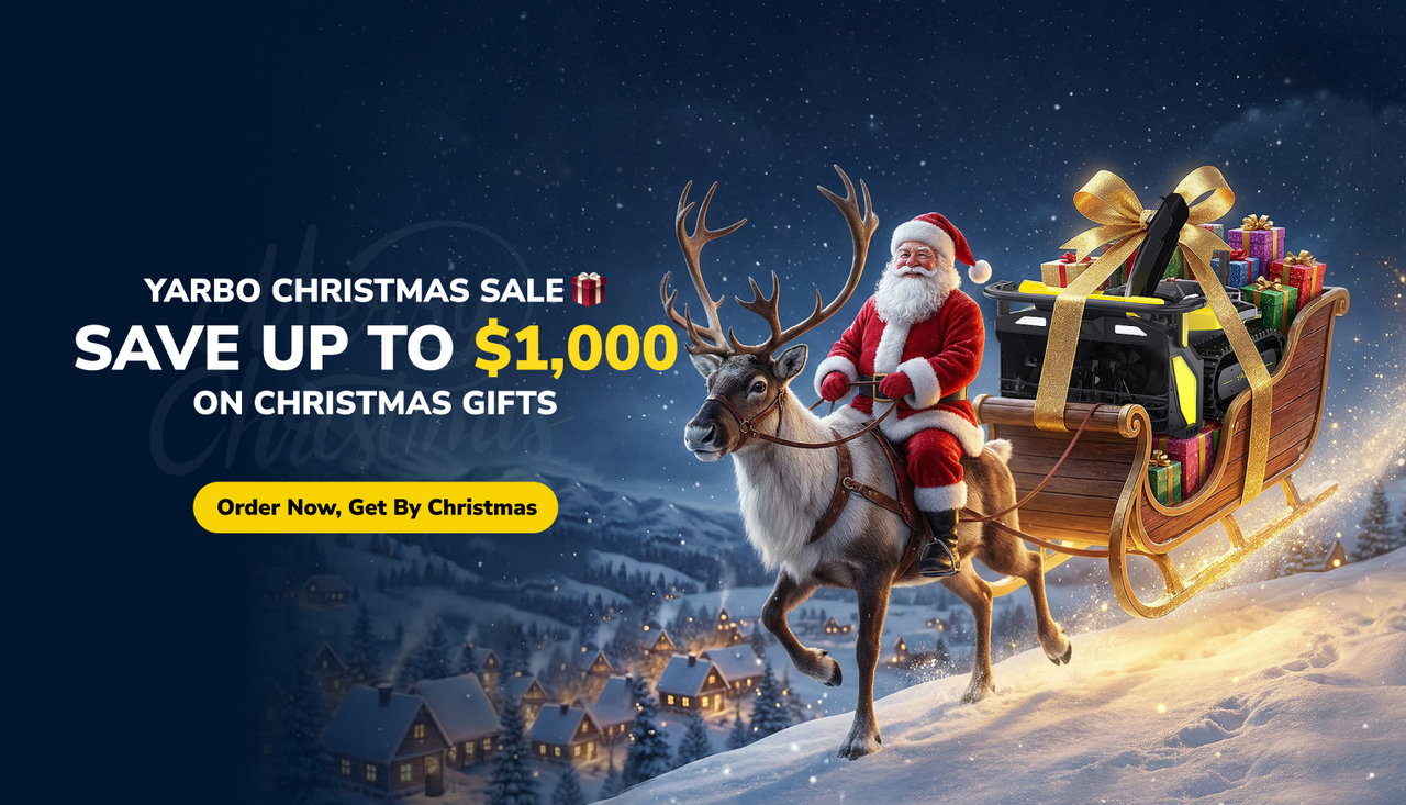 Yarbo Christmas Sale — One Gift, Four Seasons of Yard Care